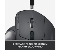Logitech MX Ergo Trackball grafitowa - 388627 - zdjęcie 13